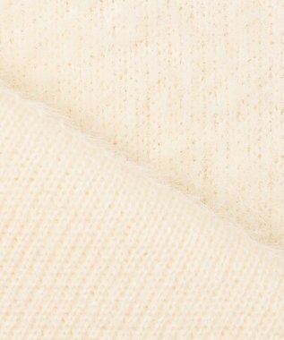 ANY SIS 【前後着用可】シャギーニット ベスト アイボリー