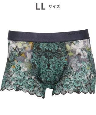 WACOAL MEN WACOAL MEN ボクサーパンツ 【レースボクサー】 フロント快適グラマラス 通気性 前閉じ 下着 メンズ WT3827 /ワコールメン