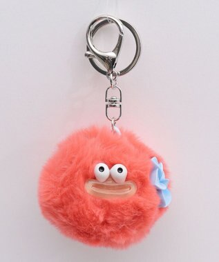 WEGO アゲアゲハイビスカスモンスターぬいぐるみキーホルダー オレンジ