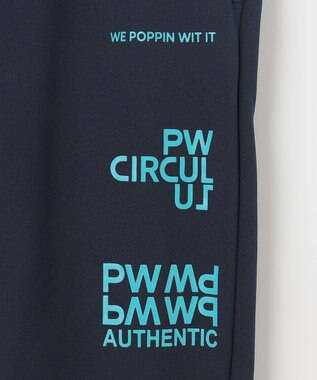 PW CIRCULUS 【防寒/裏起毛/裾2WAY】【MEN】2WAYシルエットボトム ネイビー系
