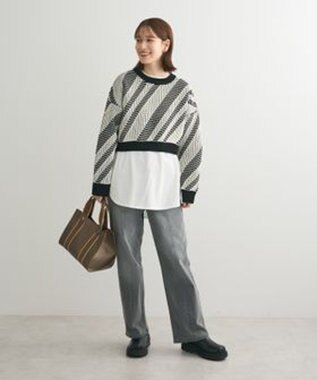 Green Parks 裾ラウンドホワイトインナー Off White