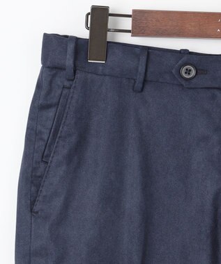 JOSEPH ABBOUD 【ストレッチ/スウェードタッチ/JAPAN素材】 ストレッチスウェード パンツ ネイビー系