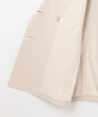 ANY SIS L セレモニーダブルクロス テーラードジャケット ライトベージュ