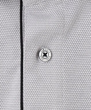 23区GOLF 人気NO.1ポロ【MEN】ピラミッドカノコ 半袖ポロシャツ ライトグレー系4