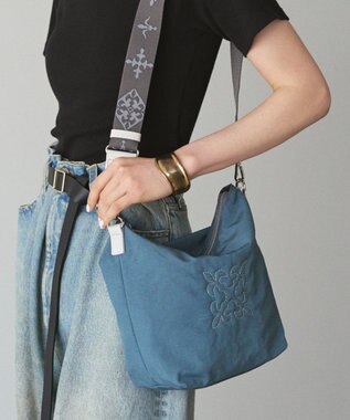 russet 《WEB限定》スタンダードミニショルダーバッグ <ナイロン>(CE-1719-WEB) BlueGray
