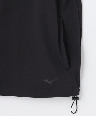 UNFILO 【ミズノ×UNFILOコラボ】ヘンリーネック シャツ ブラック