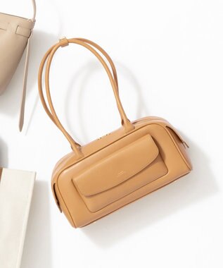 23区 【見上愛さん着用/VERY掲載】フラップポケット ボストンバッグ