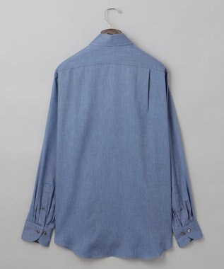 GOTAIRIKU GOLD LABEL/WEB&一部店舗限定【Thomas Mason】コットンカシミヤ フラノシャツ ホワイト系