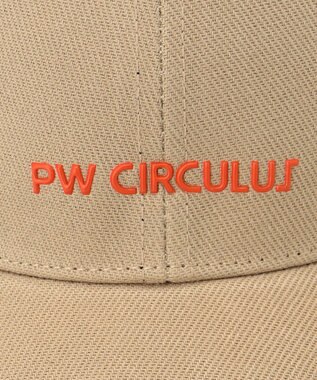 PW CIRCULUS 【UNISEX】ロゴ キャップ ベージュ系