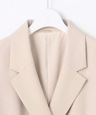 ANY SIS L セレモニーダブルクロス テーラードジャケット ライトベージュ