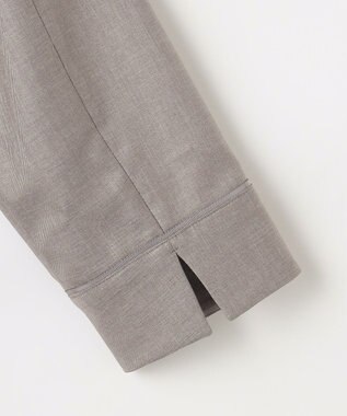 J.PRESS LADIES L OXIJEWEL ストレッチ ワンピース グレー系