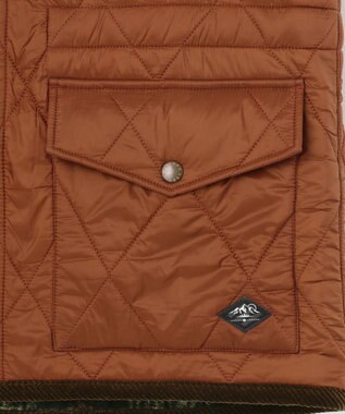 JOSEPH ABBOUD MOUNTAIN 【UNISEX】軽量/中綿 ダブルフェイス ベスト キャメル系