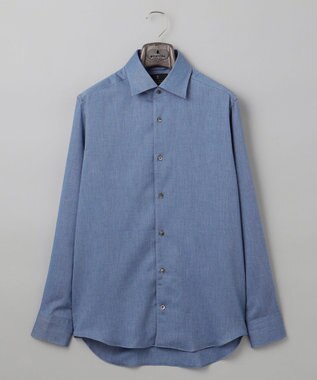 GOTAIRIKU GOLD LABEL/WEB&一部店舗限定【Thomas Mason】コットンカシミヤ フラノシャツ ホワイト系