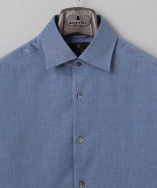 GOTAIRIKU GOLD LABEL/WEB&一部店舗限定【Thomas Mason】コットンカシミヤ フラノシャツ ホワイト系