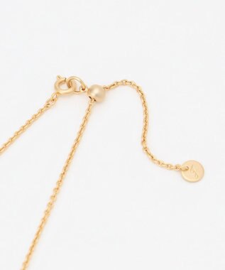 自由区 【カタログ掲載】リングコネクトチェーン ネックレス マットゴールド×マットシルバー