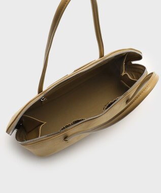 GRACE CONTINENTAL ADD CULUMN BOSTON BAG ベージュ