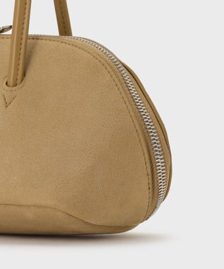 GRACE CONTINENTAL ADD CULUMN BOSTON BAG ベージュ