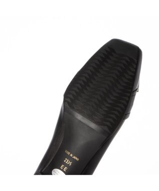 Riz raffinee <Riz raffinee>【レイン対応】ベルト巻きスクエアトゥパンプス ブラック