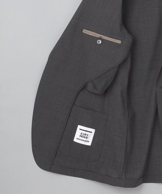 GOTAIRIKU 【AIRY MOVE / セットアップ対応】T/Ｗ Dot Air ジャケット グレー系8
