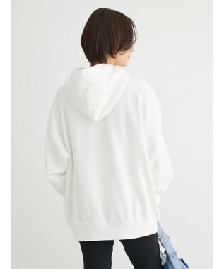 Green Parks 裏起毛裏毛パーカー Off White