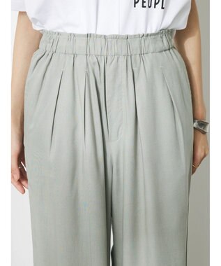 CRAFT STANDARD BOUTIQUE レーヨンワイドパンツ Sax