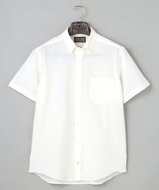 GOTAIRIKU とにかく涼しい/酷暑対応【シワになりにくい/吸水速乾】クールマックスサッカーシャツ ホワイト系