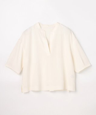 ANY 楽映えスキッパーブラウス エクリュ