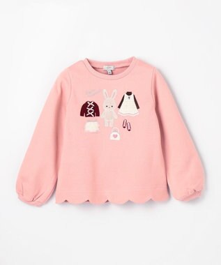 ANY KIDS クローゼットモチーフトレーナー ピンク