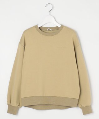 Feroux 【セットアイテム】裏毛プルオーバー×ランダムプリーツ スカート ベージュ系