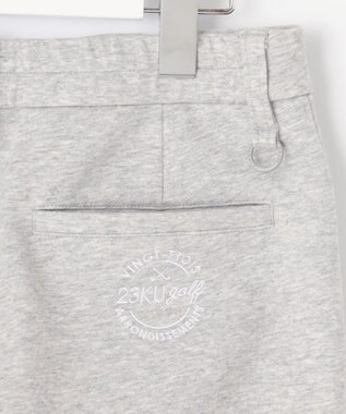 23区GOLF 【WOMEN】【ストレッチ】スウェット テーパードパンツ ライトグレー系