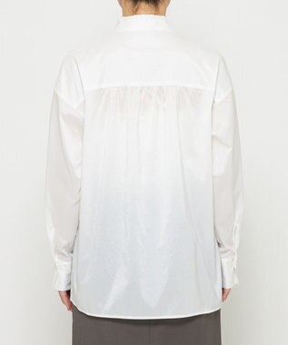 uncrave シルクライクタフタ ボウタイブラウス オフ