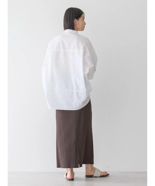 AMERICAN HOLIC 針抜きテレコタイトスカート Brown