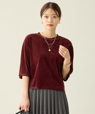 チュールフロッキープルオーバー