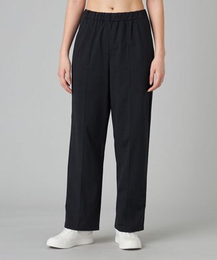 Chacott Chacott BALANCE EasyCare+ストレートパンツ ブラック