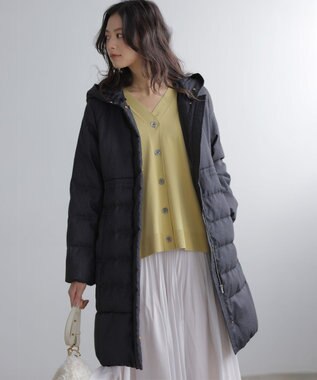 組曲 【加藤ローサさん着用 / 2WAY】スムースストレッチカシュクール カーディガン イエロー系