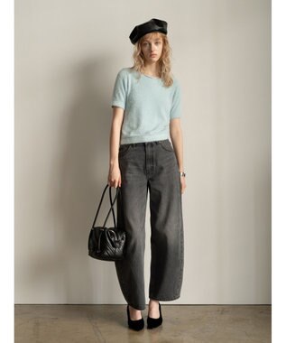 Te chichi ライトフェザーニット《2025Autumn catalog item》 ブルー