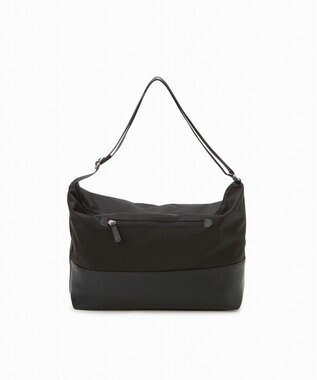 TOPKAPI 【Breath TOPKAPI】RIPPLE リプル エコナイロン コンビ ビッグ ショルダー バッグ ブラック