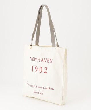 J.PRESS LADIES 【WEB限定カラーあり・A4サイズ収納可・セットアイテム】ポーチ付き PRINTED トート バッグ レッド系