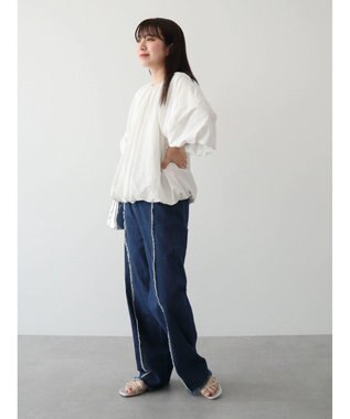 Green Parks ・ELENCARE DUE バルーンブラウス Off White