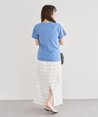 Green Parks ・ｓｗｉｎｇ　ｂｙ　コード刺繍ロゴＴＥＥ Blue