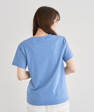 Green Parks ・ｓｗｉｎｇ　ｂｙ　コード刺繍ロゴＴＥＥ Blue