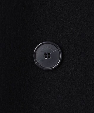 JOSEPH ダブルフェイスカラーブロック　ダブルブレステッドコート Black/grey