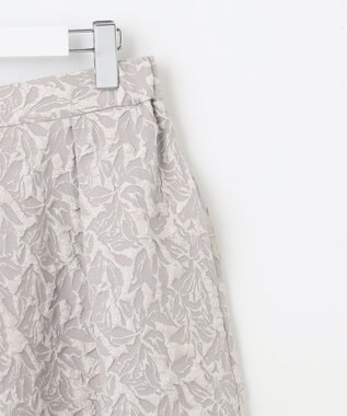 Feroux 【セットアイテム】ニット×ジャガードスカート セット ピンク系