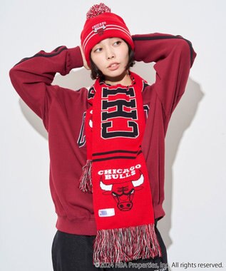 WEGO 【ユニセックス着用ITEM】別注NBA　マフラータオル レッド