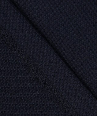 23区GOLF 【MEN】【WEB&一部店舗限定】ハニカムカノコ 半そでポロシャツ ネイビー系