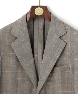 J.PRESS MEN 【J.PRESS MOVING】GUABELLO SPACEグレナカートチェック ジャケット ダークブラウン系4