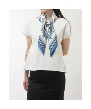 UNBILLION カカトゥ kakatoo / ロープアンカーシルクスカーフ ブルー