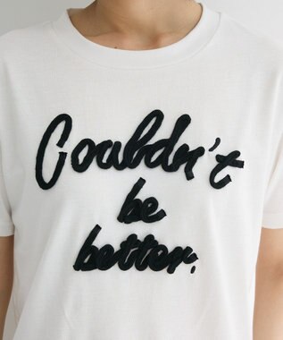 Green Parks ・ｓｗｉｎｇ　ｂｙ　コード刺繍ロゴＴＥＥ Off White