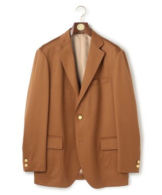 J.PRESS MEN 【J.PRESS ORIGINALS】Wool Satin Stretch 3B Blazer / Made in Japan / New Authentic-Fit キャメル系
