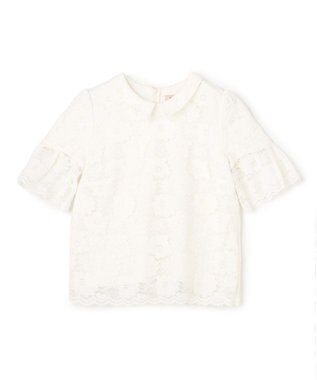 TOCCA LACE DREAMLET レースカットソー ホワイト系
